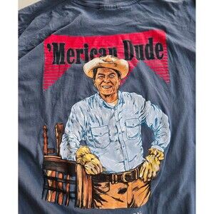 Fun In The Style Of Ronald Reagan Marlboro Simply Southern Men's XXL LS Tshirt